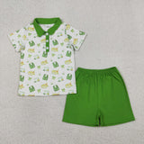 RTS kids matching clothing golf print clothing baby summer clothing-2026.1.16