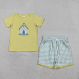 RTS kids matching clothing embroidery church print clothing baby easter summer clothing-2026.1.6