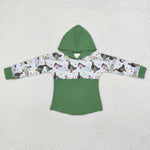 BT0357 TODDLER BOY CLOTHES MALLARD BOY WINTER HOODIE TOP