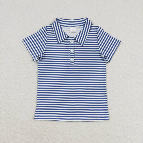 BT0654 baby boy clothes stripes boy summer tshirt