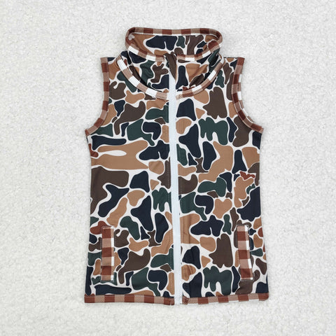 BT0856  toddler boy clothes camouflage boy  winter top jacket