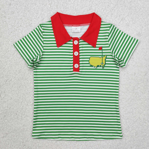 BT0890  toddler boy clothes golf boy summer  top shirt