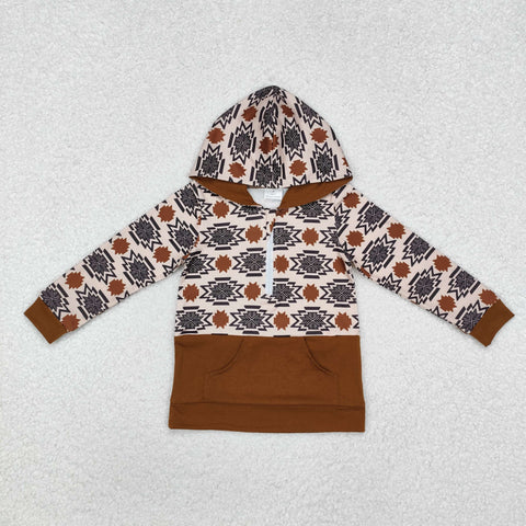 BT0908    toddler boy clothes aztec boy winter top pullover