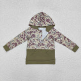 BT0913   toddler boy clothes camouflage boy winter top pullover