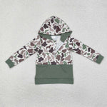 BT0914  toddler boy clothes hunting camo boy winter top pullover