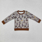 BT1059  toddler boy clothes hound boy winter top shirt