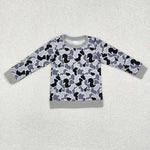 BT1061  toddler boy clothes camo boy winter top shirt