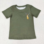 BT1148  toddler boy clothes hunting camo boy summer top shirt