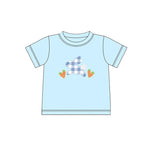 BT1166 pre-order  toddler boy clothes rabbit boys easter summer top shirt-2025.1.31