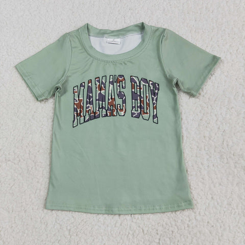 BT1184  toddler boy clothes mama’s boy  summer top shirt