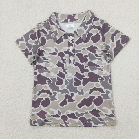 BT1211    toddler boy clothes camo boy summer top shirt