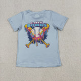 BT1251    toddler boy clothes baseball boy summer top shirt