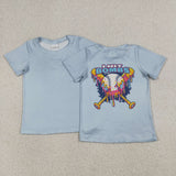 BT1251    toddler boy clothes baseball boy summer top shirt