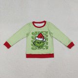 RTS kids matching clothing cartoon print clothing boy christmas winter clothing-2025.9.30
