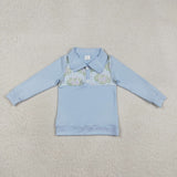 BT1492   toddler boy clothes golf boy winter top shirt