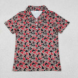 RTS  Matching clothing  baby state camo print shirt adult man kids clothes-2026.4.25