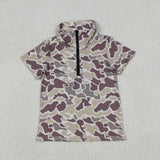 RTS Matching Clothing toddler clothes camo print baby boy top kids summer clothing-2026.6.1