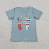 BT1762   toddler boy clothes baseball print boy summer top shirt