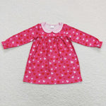 GLD0492 baby girl clothes Hearts Valentine's Day summer dress