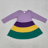 RTS kids matching clothing stripe print clothing baby mardi gras clothing-2025.12.18