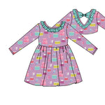 GLD1013 pre-order toddler girl clothes cake girl birthday dress-2025.2.5