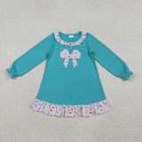 RTS kids matching clothing embroidered bow clothing  girl winter clothing-2025.11.3