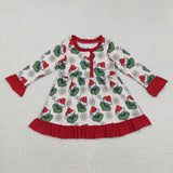 RTS kids matching clothing cartoon print clothing girl christmas winter clothing-2025.9.5
