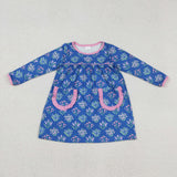 RTS toddler clothes matching clothing floral print kids winter clothing-2025.9.8