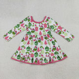 RTS kids matching clothing cartoon print clothing girl christmas winter clothing-2025.9.26