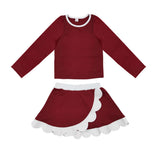 Preorder MOQ 5 pcs Each Style girls Kids long sleeves skirts outfits yoga