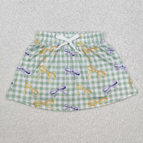 GLK0036  baby girls clothes bows girl shots skirt