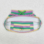 GLK0037  baby girls clothes stripe girl shots skirt