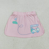 GLK0071   baby girls clothes embroidery golf girl short skirt