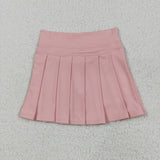 GLK0078   baby girls clothes pink girl summer short skirt yoga clothes