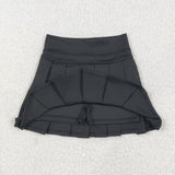 GLK0087   baby girls clothes black girl summer short skirt yoga clothes