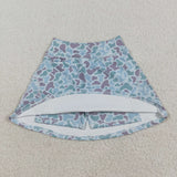 GLK0128   baby girls clothes hunting camo girl yoga shots skirt