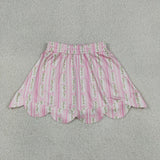 GLK0238   baby girls clothes floral print girl shorts skirt