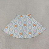 GLK0317  baby girls clothes pumpkin print girl shorts yoga skirt