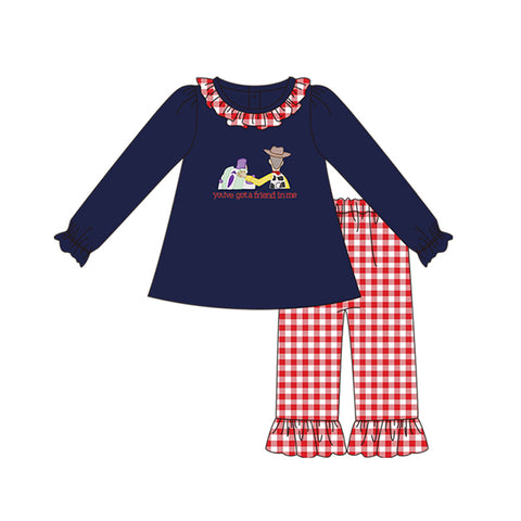 GLP1451 pre-order  toddler girl clothes cartoon girl winter set-2024.7.18
