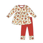 GLP1457 pre-order  toddler girl clothes flower girl winter set-2024.7.18