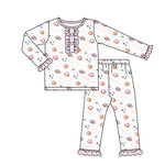 GLP1466 pre-order  toddler girl clothes balls girl winter pajamas set-2024.7.19