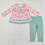 GLP1753   toddler girl clothes mallard girl winter set