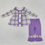 GLP2114   toddler girl clothes animal girl winter mardi gras set