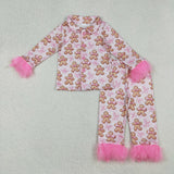 RTS toddler clothes matching gingerbread Man clothing  mama kids christmas clothes-2025.11.4