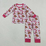 RTS kids matching clothing howdy print clothing baby winter clothing-2025.11.5