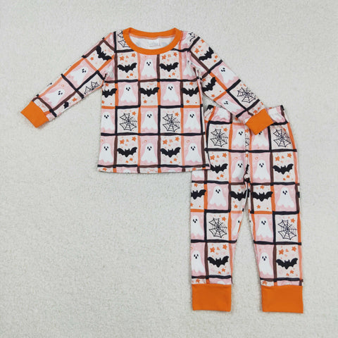 GLP2682  toddler girl clothes ghost girl halloween winter  pajamas set