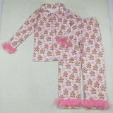 RTS toddler clothes matching gingerbread Man clothing  mama kids christmas clothes-2025.11.4