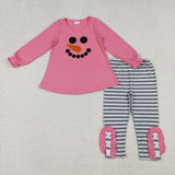 RTS kids matching clothing embroidered snowman print clothing baby winter clothing-2025.10.11