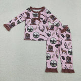 RTS kids matching clothing hunting print clothing baby winter pajamas clothing-2025.11.26