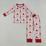 RTS toddler clothes matching cartoon print clothing  mama kids christmas clothes-2025.10.11